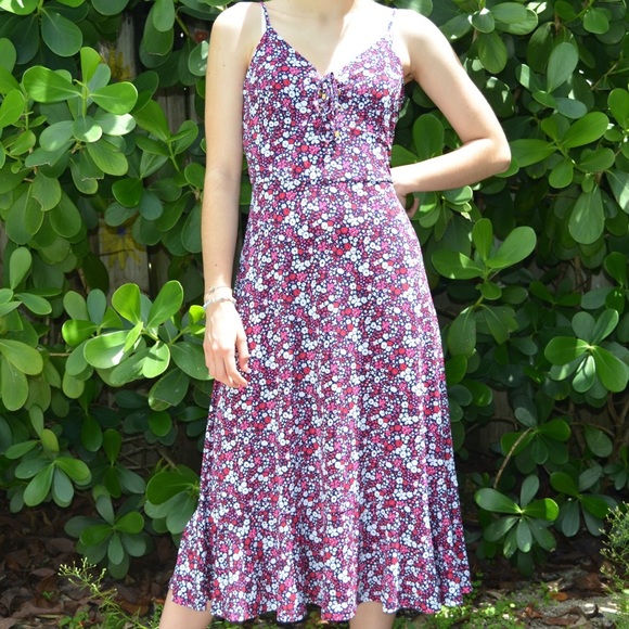 Michael Kors eclectic pink basic sundress/maxidress. - Picture 3 of 4